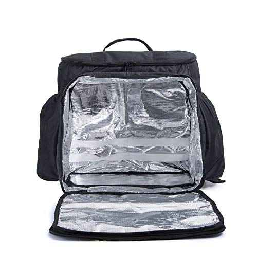 Mochila/bag Impermeável Térmica Entrega Motoboy Delivery Pr (preto)