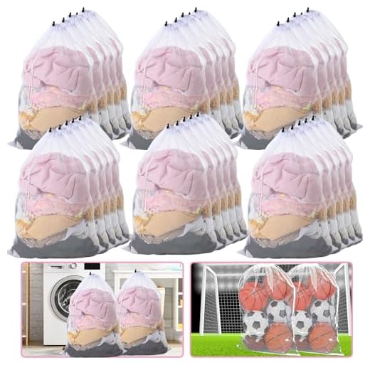 Berlune Large Mesh Laundry Bags Pack