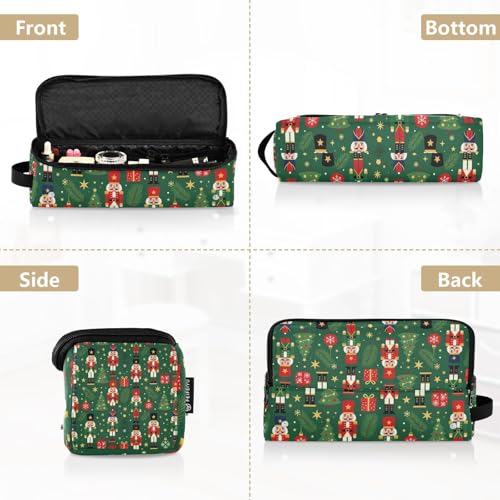 Bolso de viaje para herramientas de cabello para mujeres con tapete removible resistente al calor, estuche de viaje de doble capa para rizador, plancha, secador de cabello y accesorios miniatura 5