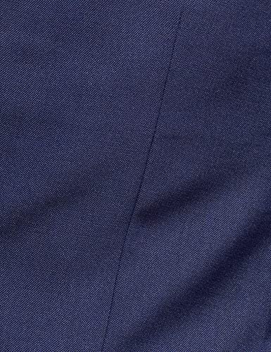 Image of Raymond Wool Blend Men's Full Sleeve Contemporary FIT Dark Blue Formal Suit