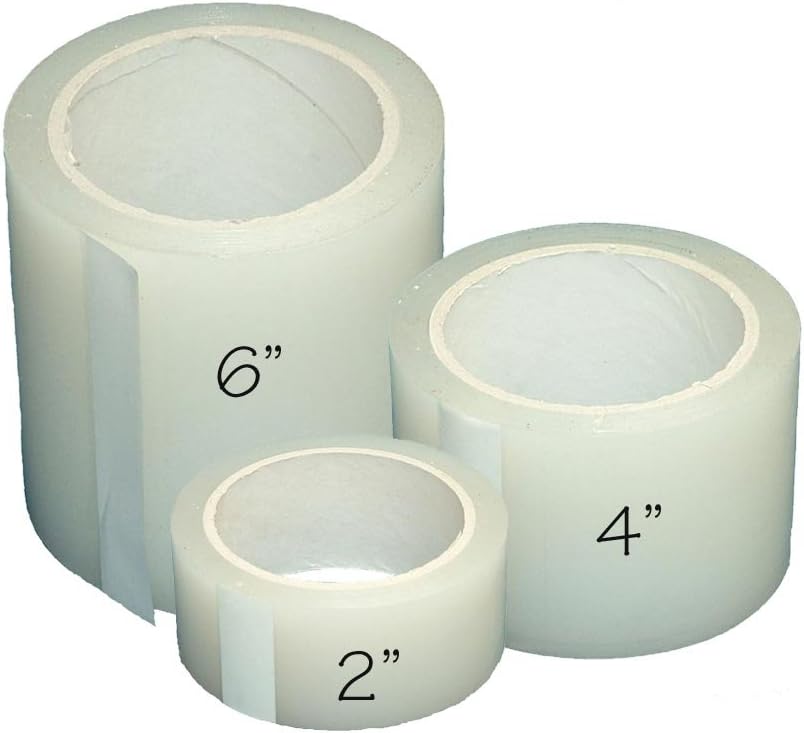 Greenhouse Plastic Poly Permanent Repair Tape UV Clear - Extra Strong (6" X 108')