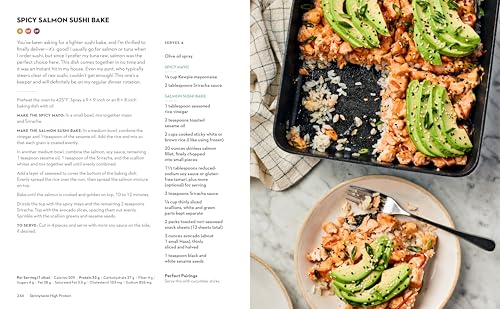 Image of Skinnytaste High Protein: 100 Healthy, Simple Recipes to Fuel Your Day: A Cookbook