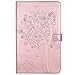 Price comparison product image A-BEAUTY Galaxy Tab A 10.1 Case, Cartoon Pattern Premium PU Leather Flip Wallet Slim Book Case Stand for Samsung Galaxy Tab A 10.1" (SM-T580/T585), Rose Gold
