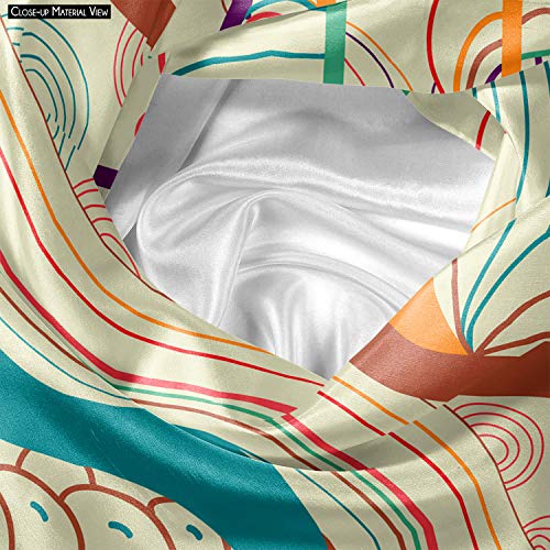 Image of ArtzFolio Waves Drawing | Reusable Sack Bag | Bag for Gym, Storage, Vegetable & Travel