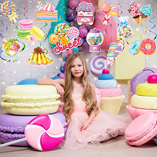 55 Pcs Sweet Candyland Party Decoration