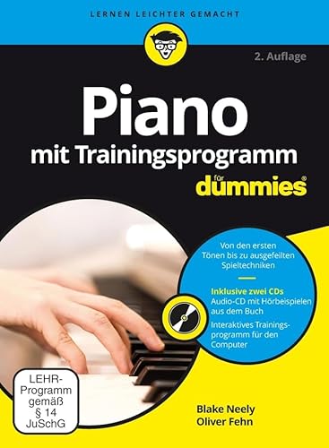 Preisvergleich Produktbild Piano mit Trainingsprogramm für Dummies