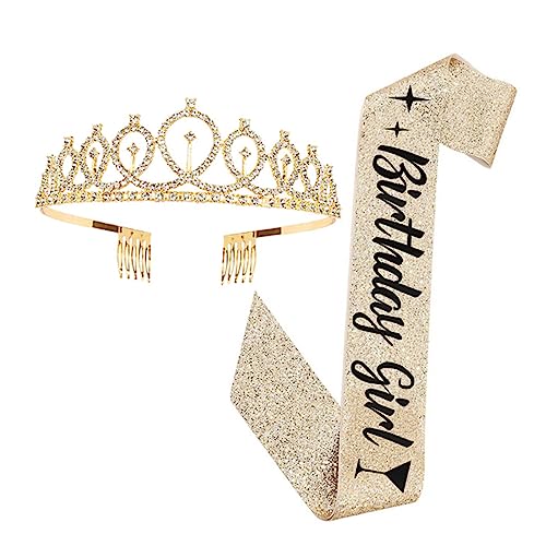 Décoration de fête d'anniversaire avec couronne créative et écharpe douce pour premier souvenir