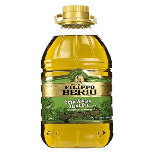 Filippo Berio Pure Olive Oil, 1 Gallon – For Grilling and Mild Taste