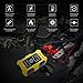 Foxsur 12V/24V 10-Amp Car Battery Quick Charger for Wet/GEL/SLA/LiFePO4/Lead-Acid/AGM Batteries, 7-Stage Multifunctional Battery Charger/Maintainer, for ATVs/Golf Cart/Motorcycle/Automobile/Marine etc