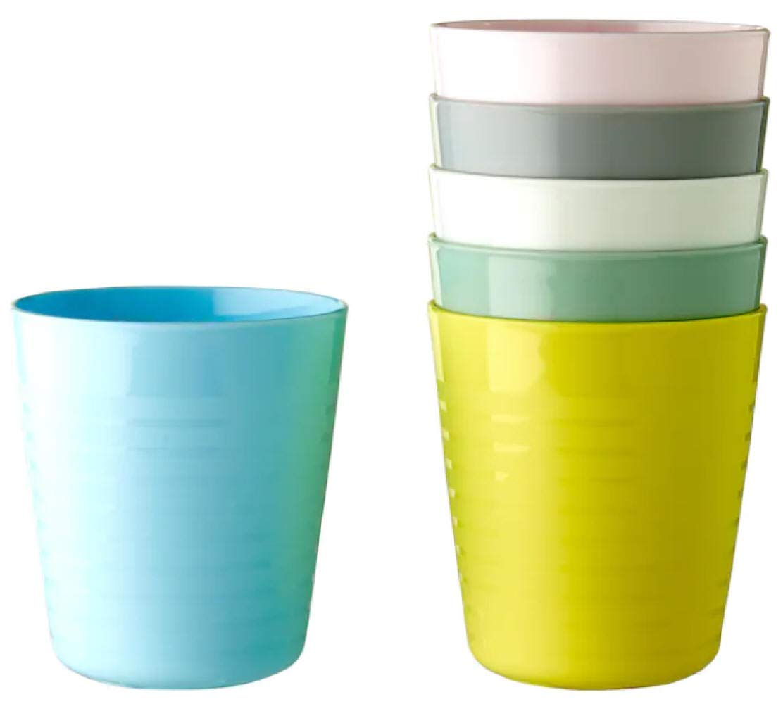 Kalas 004.613.79 Childs Plastic Mug Pastel Multicoloured 6 x 17 Centimetre
