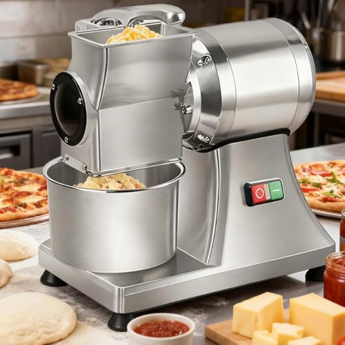Rallador eléctrico para queso comercial 550W con contenedor miniatura 1