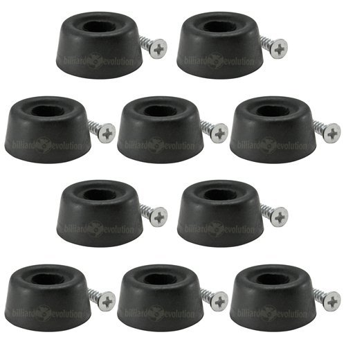 Billiard Evolution Screw-on Rubber Cue Bumpers - 1-1/8 Inch
