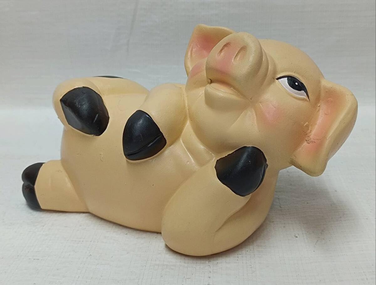 Amazon.co.jp: レア GUU DE BOO ぐーでぶー貯金箱 陶器製檻