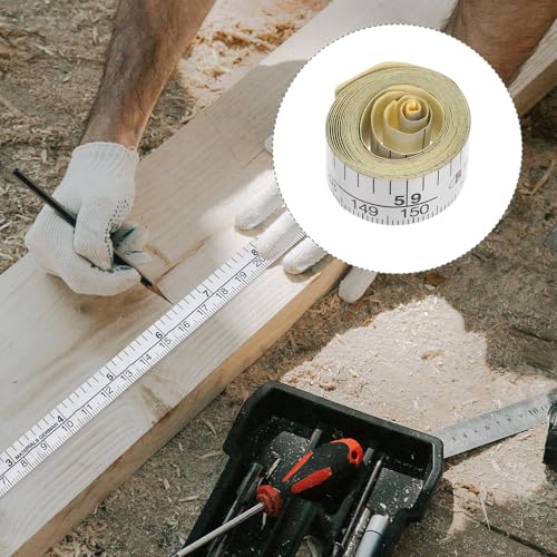 Cinta métrica adhesiva 1.5m flexible con regla removible miniatura 5