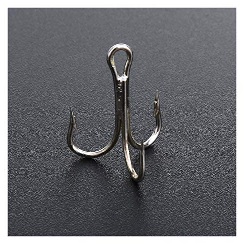 KKAAMYND Hook Mare, 50pcs 4#, 6#, 8#, 10# Acciaio