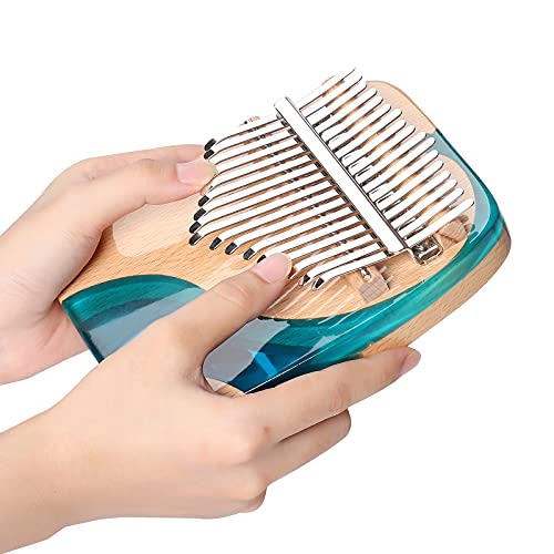 Piano à pouce Kalimba 17 touches, portable, cadeau pour enfants et adultes, instrument de musique, piano à pouce… - Les Beatles, Paul McCartney, John Lennon, RIngo Starr, George Harrison Piano à pouce Kalimba 17 touches, portable, cadeau pour enfants et adultes, instrument de musique, piano à pouce… – Image 3