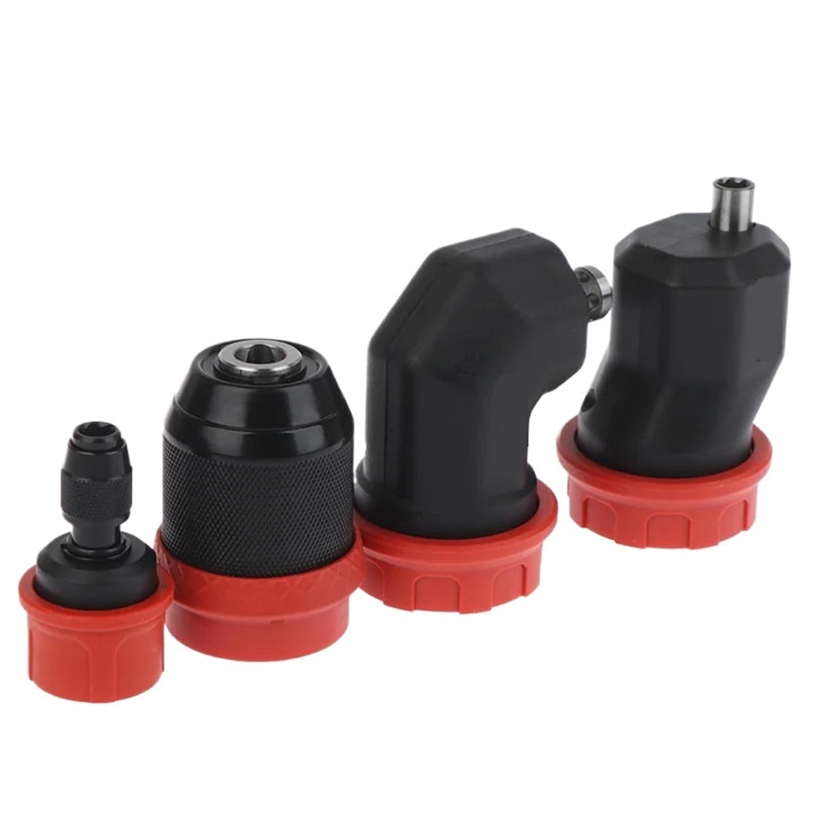 Mandrino di conversione per trapano a sgancio rapido per punte esagonali da 6,35 mm, compatibile con trapani elettrici con filo e senza fili (04)