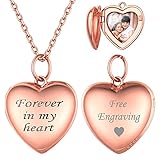 💕Spezifikation：Größe des Herz Anhänger: 16.3mm*22mm; Kettelänge: 45cm+5cm Gewicht : 7.8g.