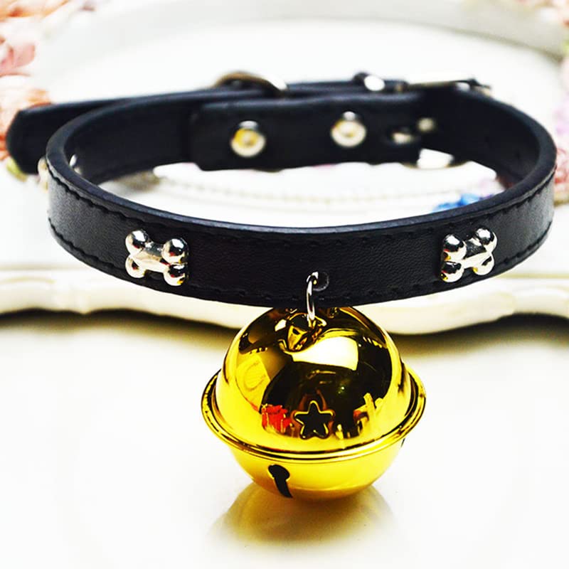 Sniffr Pets Supplies Cat Collar with Bell Adjustable Dog Neck Strap Cat Collar Cat Accessories Dog Neck Strap with Bell(Color May Very) (Small) (B0BLHS6TGK) Amazon Price History, Amazon Price Tracker
