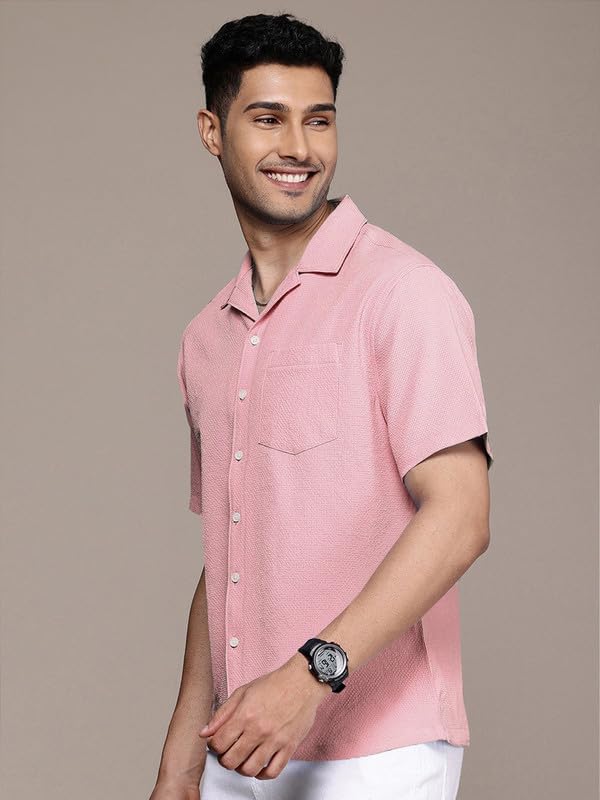 Image of Tee Projekt Fashion Textured Shirts for Men||Regular Fit Casual Shirt for Men||Fancy Shirt
