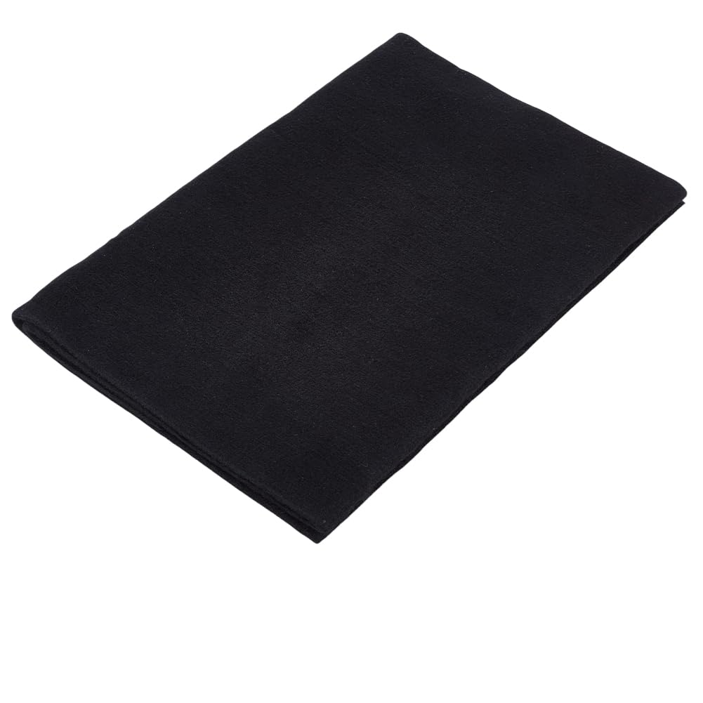 OLYCRAFT 2Pcs 70x30cm Carbon Felt Fireproof Welding Blanket 4mm Thick Heat Resistant Fabric 1000℃ High Temp Insulation Pad Flame Retardant Fabric for Soldering Welding Brazing Plumbing