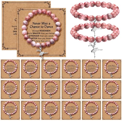Image of Equsion 24 Sets Bracelet Gifts for Girls Adjustable Bracelet with Card for Gifts