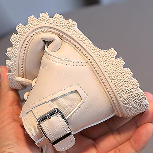 Gilrs Combat Boots Girls Booties Fashion Short Low Heels Kids Boots Short Booties (Toddler/Little Kids/Big Kids)4