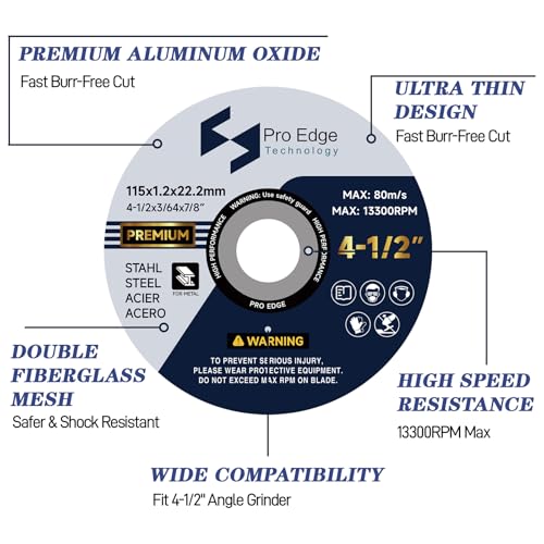Pro Edge Technology Cut Off Wheels
