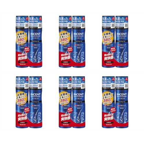 インセント 薬用育毛トニック 無香料プレミアムクール 190gペアパック (190gペアパック× 6セット)