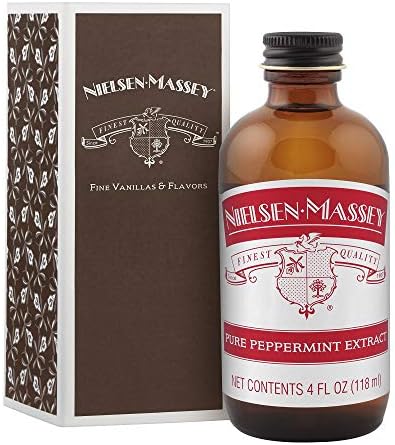 Nielsen-Massey Pure Peppermint Extract for Baking and Cooking, 4 Ounce Bottle