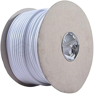 5m 3183Y 15 AMP Electrical Cable White Round Mains Wire Flex 1.5mm 240V 3 Core