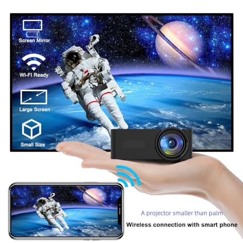 Projecteur multifonction YT100 et mini cinéma maison portable sans fil - 3