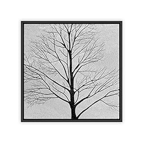 signwin Framed Canvas Wall Art Black and White...