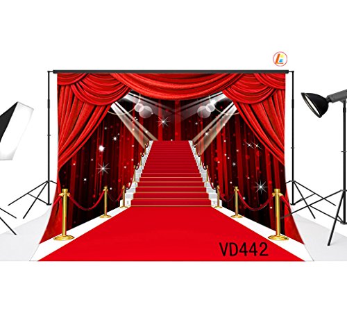 LOVE-BABY Vinile fase a tema fondali Red Carpet e