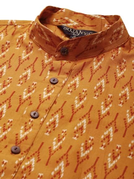 Image of SOJANYA (Since 1958, Men's Silk Blend Grey Kurta Pyjama & Silk Blend Jacket Combo