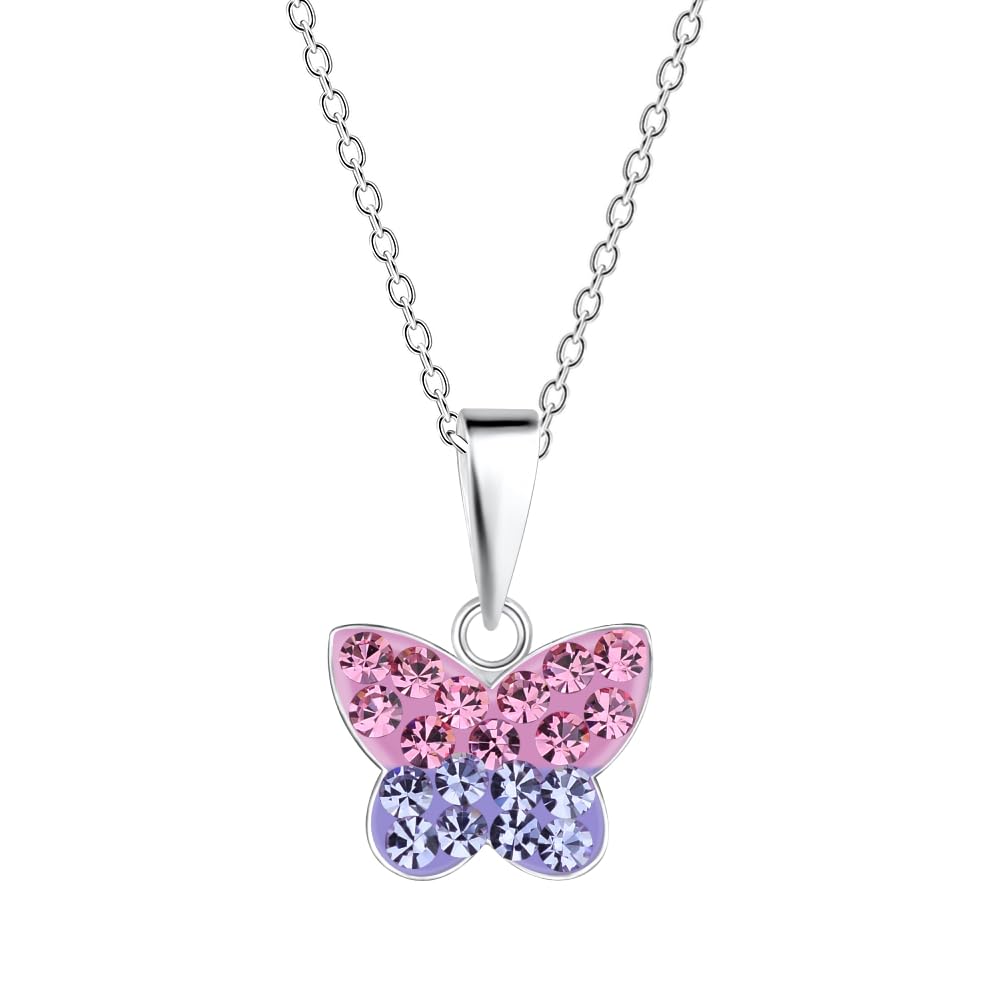 aww so cute 925 Sterling Silver Hypoallergenic Butterfly Pendant With Chain for Babies, Kids & Girls | Diwali Gift | Comes in a Gift Box | 925 Stamped with Certificate of Authenticity | NK1116-picture-52