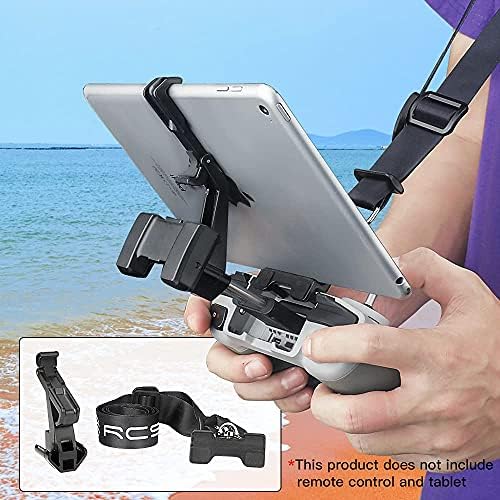 Prodrocam Improved Multifunctional Phone Holder Tablet Holder Compatible with Remote Control for DJI Air 2 S / Mavic AIR 2 / Mini 2 Drone Accessories (with Thin Lanyard)