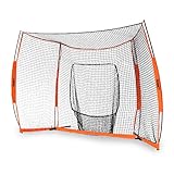 Bownet Hitting Station Baseball Softball Batting Practice Backstop Net 12' x 8'