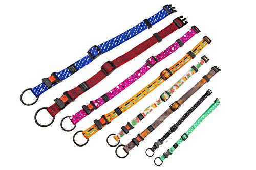 Karlie Art Sportiv Plus Halsband verstellbar mit gedrucktem Motiv Mix and Match L: 40 - 55 cm B: 20 mm Triangle