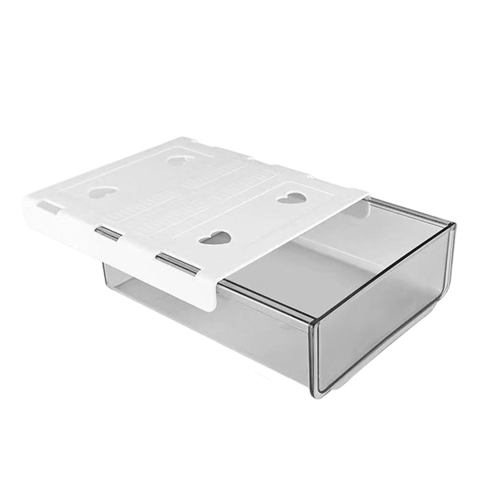 Piceioep Space Efficient Under Desk Drawer Organizers for Easy Mounting Without Drilling Ideal for Holding Supplies and Small Items Desk Storage Organizers