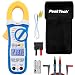 Produktbild PeakTech 1650  True RMS Stromzange 400A AC/DC, Digital Multimeter, Zangenmessgerät, TÜV/GS, Strommesszange, 4000 Counts, Berührungsloser Spannungsmesser, Strommessgerät, Durchgangsprüfer - Max. 600 V, P 1650, Blau, Gelb, Weiß
