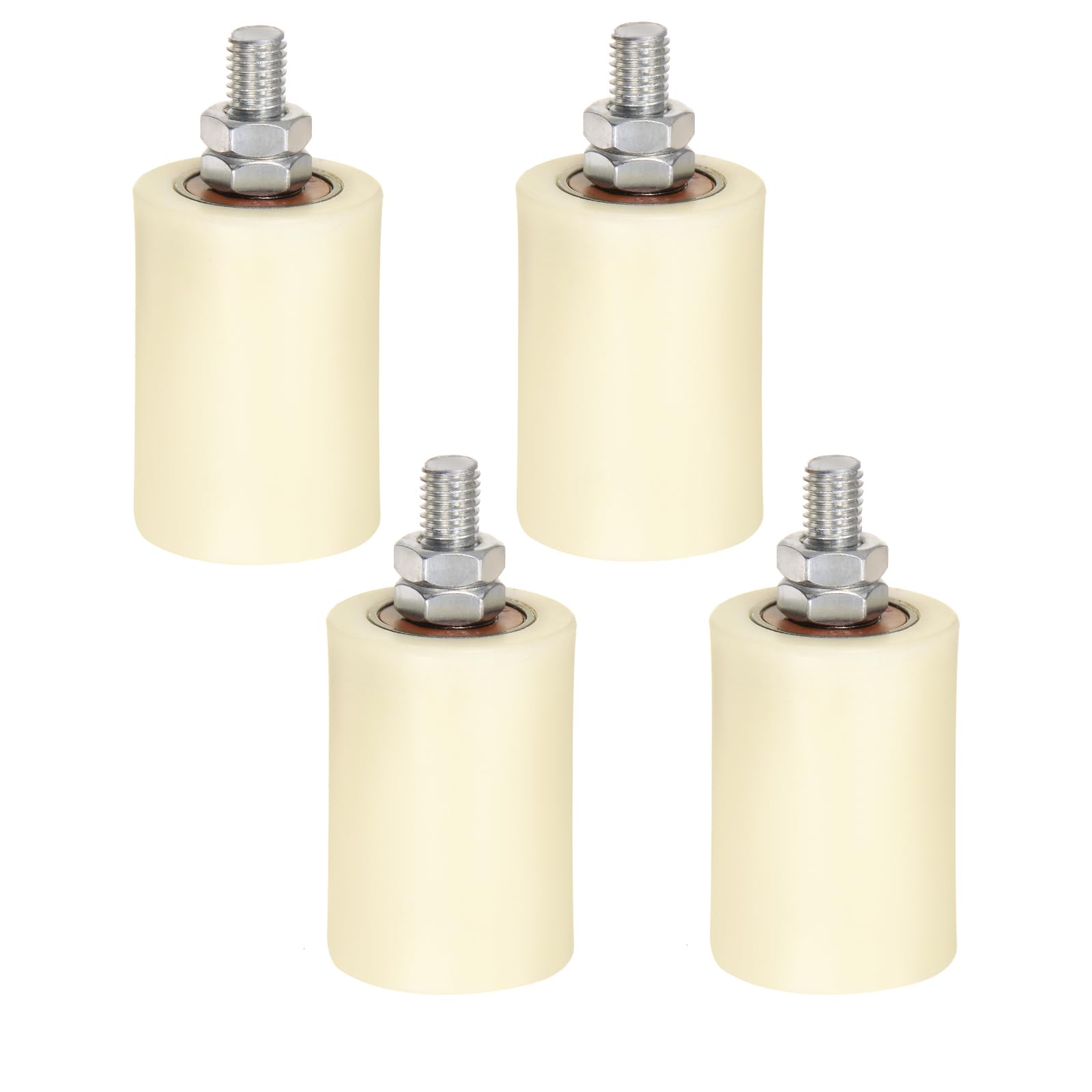 Rouleau de guidage pour portail coulissant nylon pour stopper les blocages