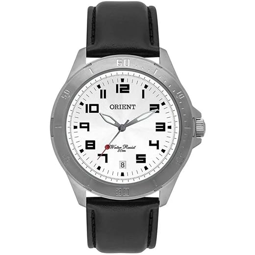 Relógio Orient Masculino Ref: Mbsc1032 S2px Casual Prateado