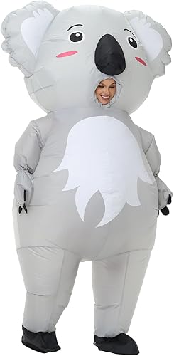 Miniatura 6 de Arokibui Inflatable Koala Costume Blow up Animal Costume Christmas Halloween Suit Unisex Suit