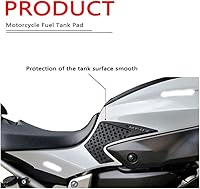 Vista 2 de Fuel Tank Gasket Sticker Anti Slip Fuel Tank Pad Side Gas Knee Grip for Yam&aha MT07 MT-07 MT 07 2013 2014 2015 2016 2017 Motorcycle Accessories