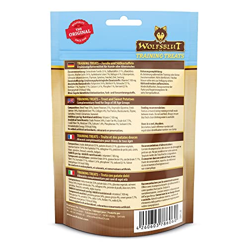Wolfsblut - Training Treats Cold River 7 x 70 g - Hundesnack - Hundefutter - Getreidefrei