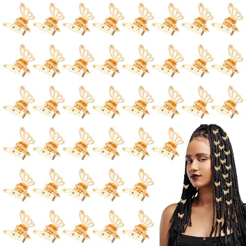 40 Stück Haarklammern Klein Metall Schmetterling Haarklammer Kleine Haarspangen Gold Hochzeiten Butterfly Hair Clips Schmetterlinge Haarschmuck für Dreadlock Damen Bräute Mädchen Und Frauen 40 Stück Haarklammern Klein Metall Schmetterling Haarklammer Kleine Haarspangen Gold Hochzeiten Butterfly Hair Clips Schmetterlinge Haarschmuck für Dreadlock Damen Bräute Mädchen Und Frauen