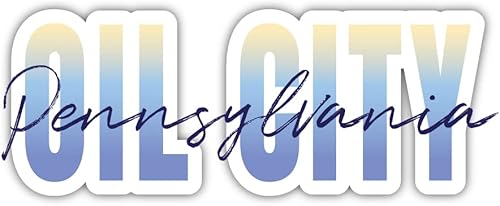 Oil City Pennsylvania Souvenir - Imán de 2 pulgadas