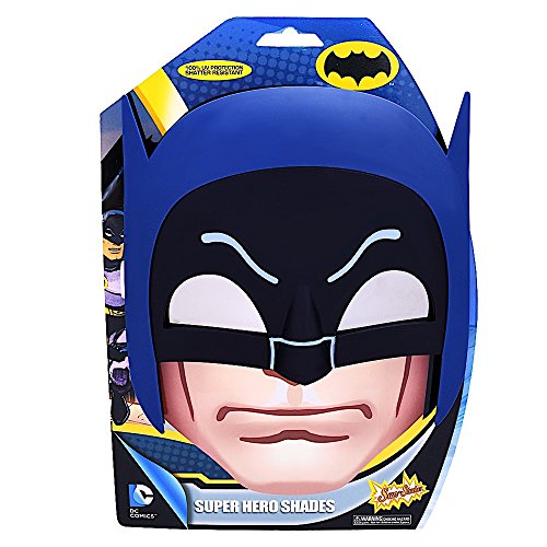 Image of Sun-Staches Batman Sunglasses | DC Comics Costume Accessory | UV 400 | One Size Fits Most
