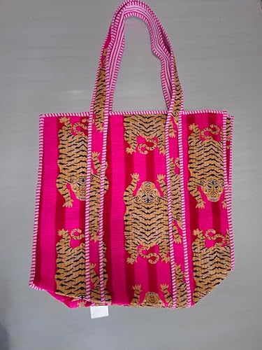 Bolso Tote ligero de algodón para mujer miniatura 3